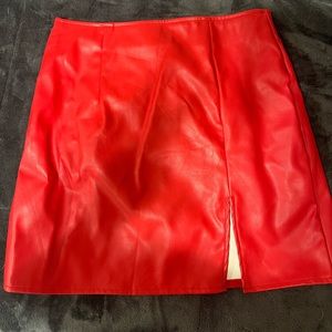 Red skirt! So cute on😍 size small